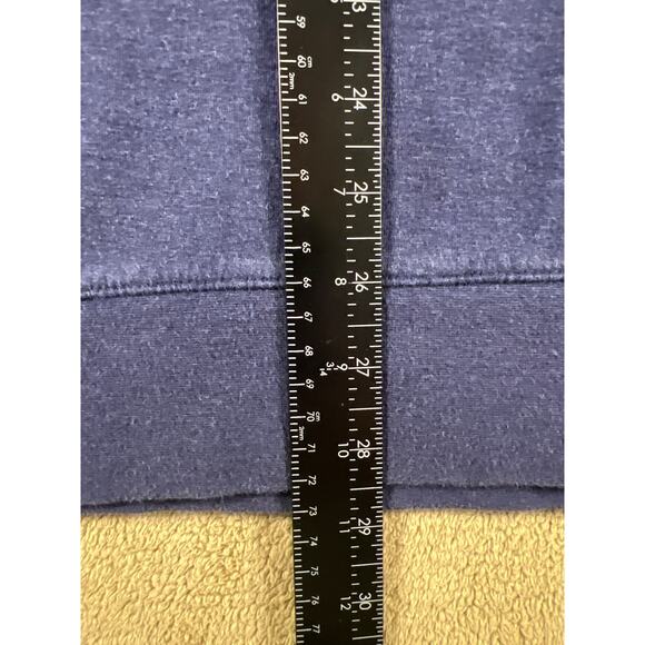 Polo Ralph Lauren Men's Quarter Zip Navy Blue Pullover Casual Sweater, Size: XL - Picture 3 of 8